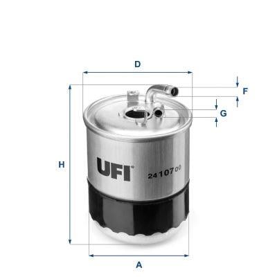 YAKIT FILTRESI MERCEDES OM642 W204 C219 W164 W463 W639 B906