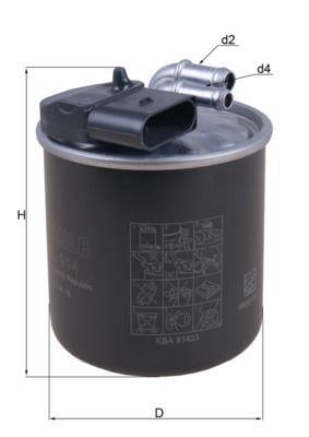 YAKIT FILTRESI MERCEDES OM651 W639 W447 W470 B906 B907 B910