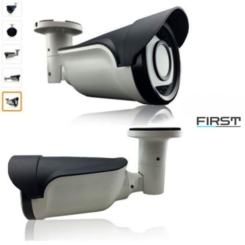 FIRST 4K 5 MP IP POE BULLET KAMERA 8 ATOM WARM LED METAL KASA FR-1245