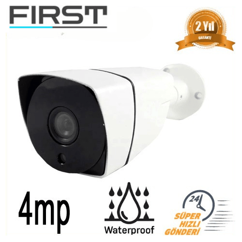 First 4MP Metal ip 36led Güvenlik kamerası FR-4004
