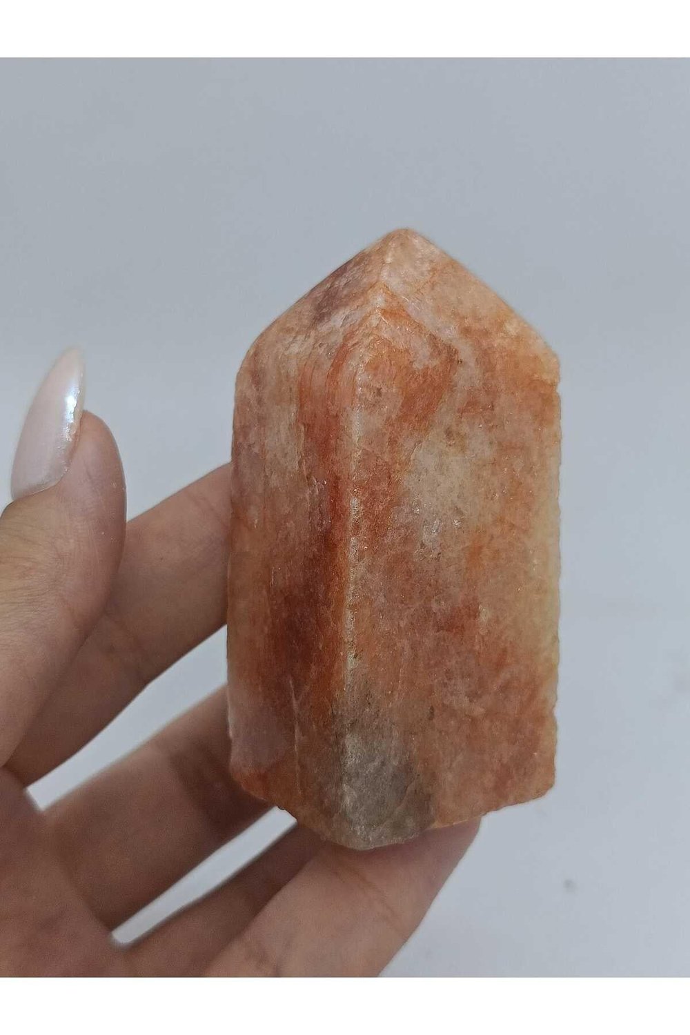 Harika Görümlü Pembe Kuvars Doğaltaş Kule