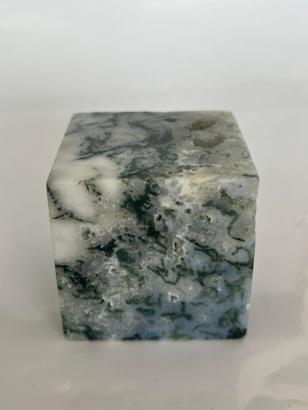MOSS AGAT DOĞALTAŞ KÜP 5,5 CM