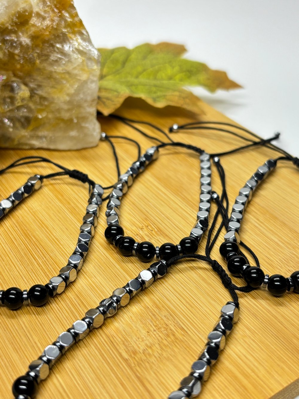 ONIX HEMATİT KORUMA KALKANI BİLEKLİK