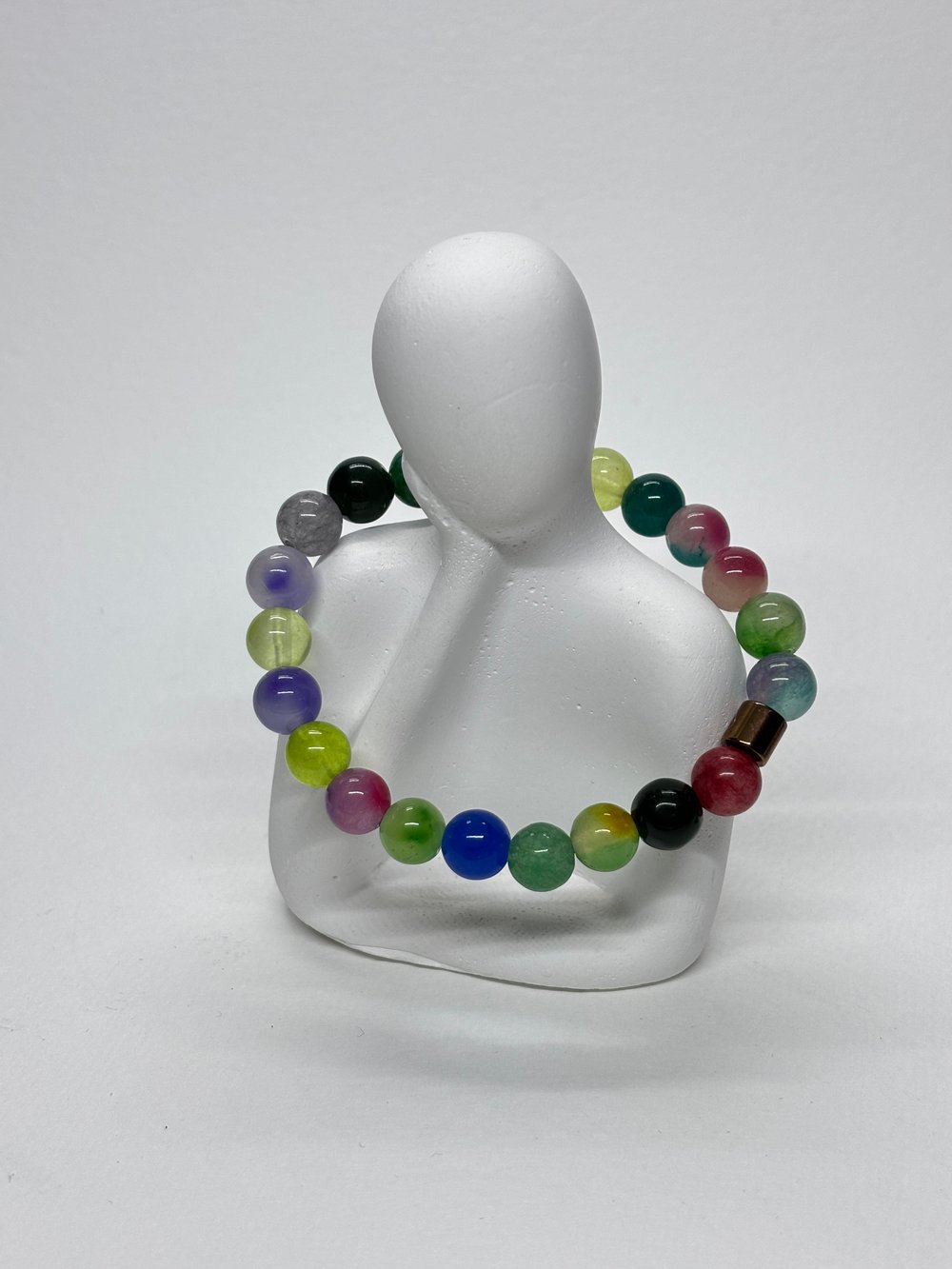 RAINBOW AKİK DOĞALTAŞ BİLEKLİK