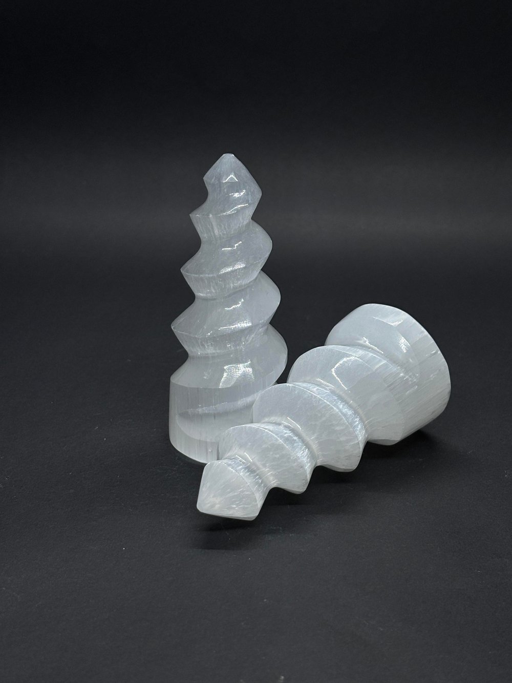 SELENİT BURGULU KULE 10CM