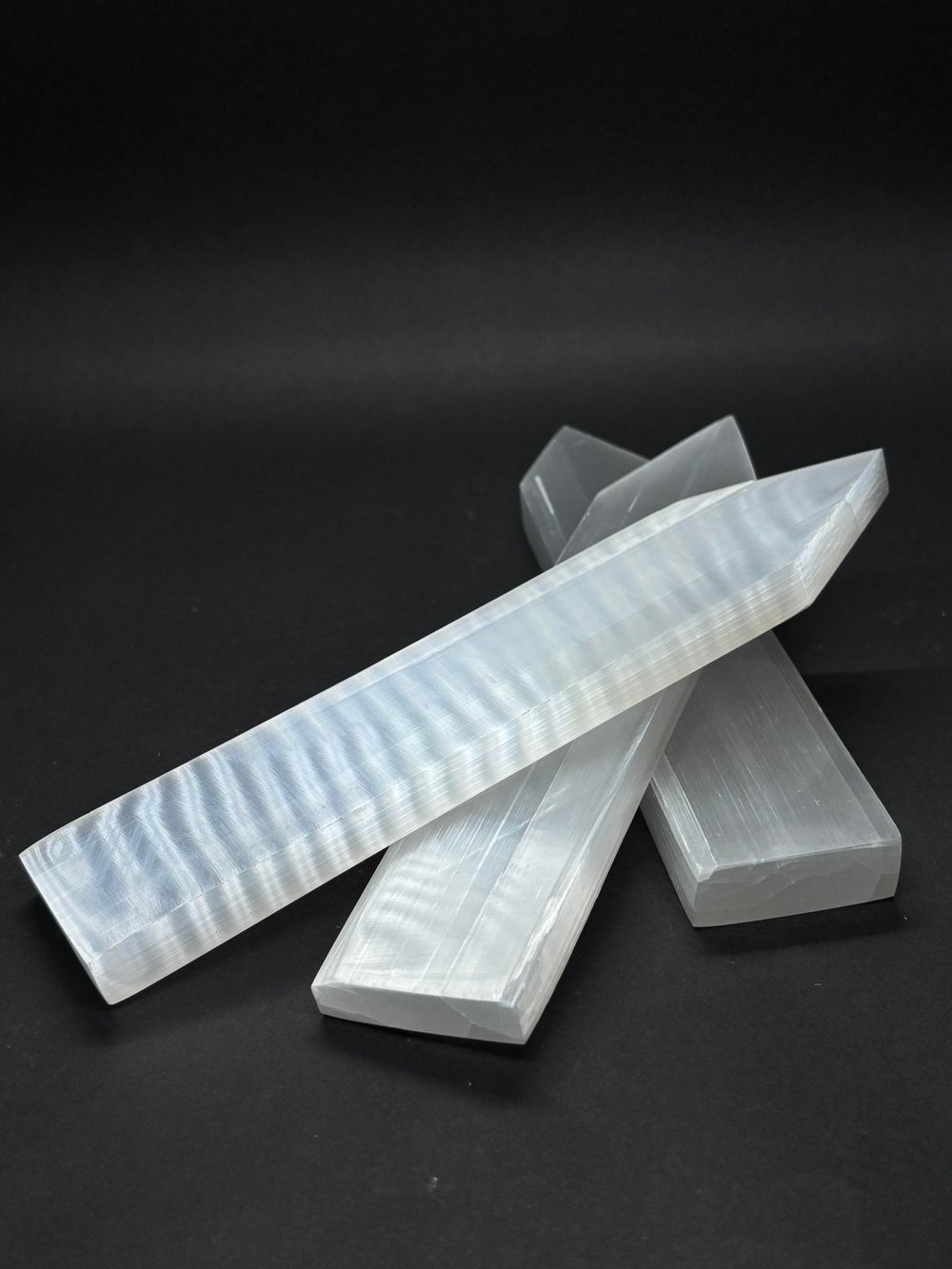SELENİT DOĞALTAŞ FLAT KULE  20 CM