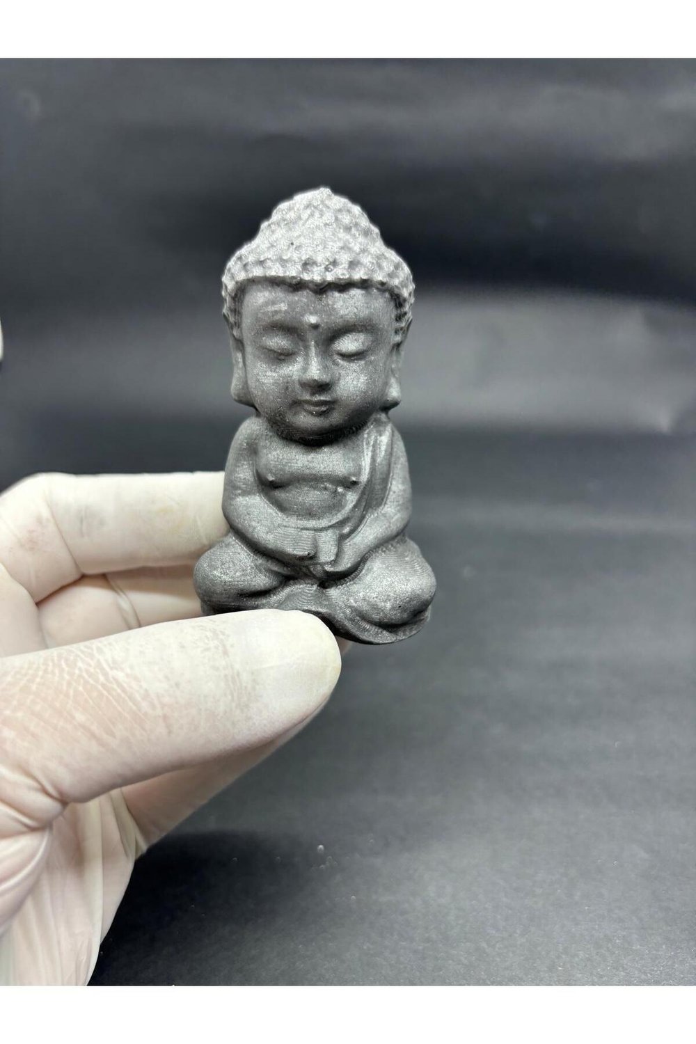 Şungit Doğaltaş Buddha Heykeli Özel Koleksiyon