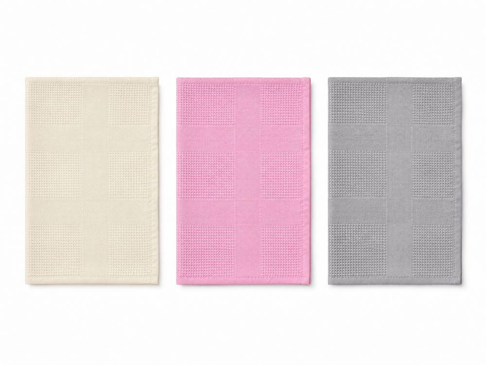 Fushia 3lü Sihirli Bez Peçete Seti 40x60 - İz Bırakmayan Mikrofiber