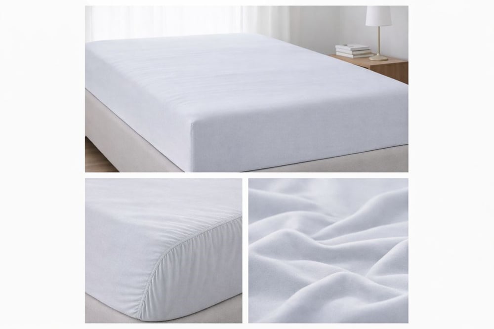 İpekçe Belda Penye Lastikli Çarşaf - 160x200 Çift Kişilik - Gri 120 Gr.