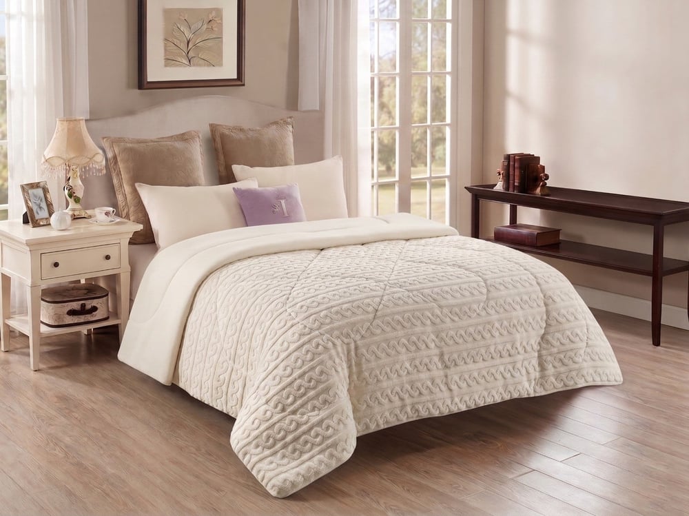 İpekçe Super Soft Woddy Model Pamuklu 200x220 cm Çift Kişilik Yorgan