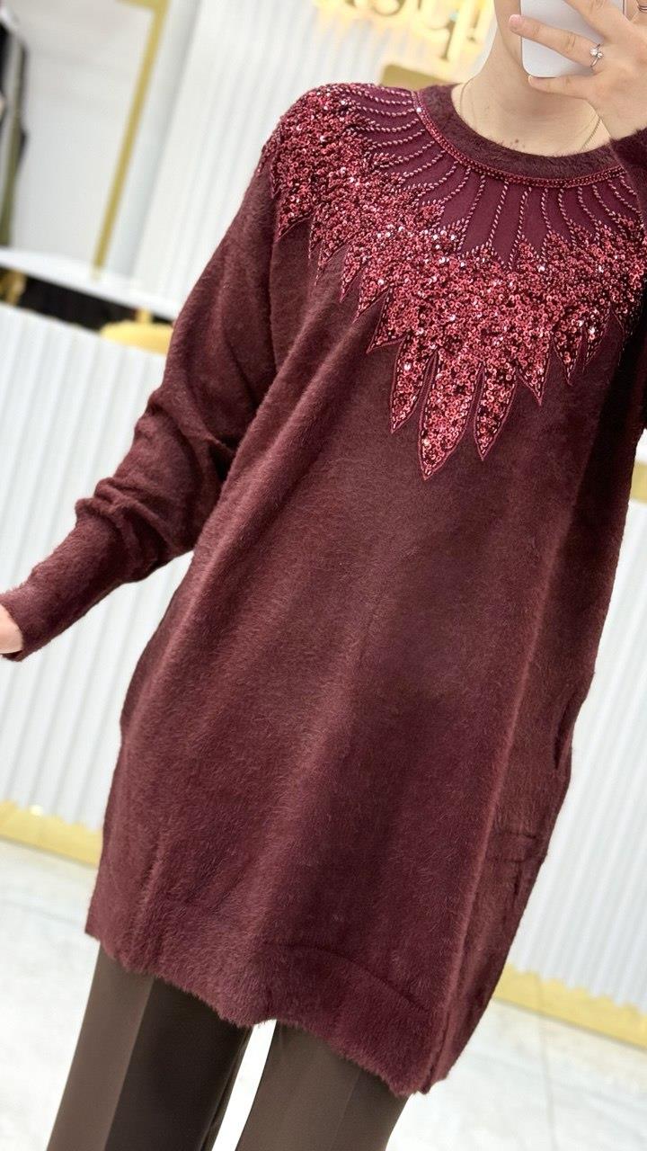 Angora Oversize Tunik 140384