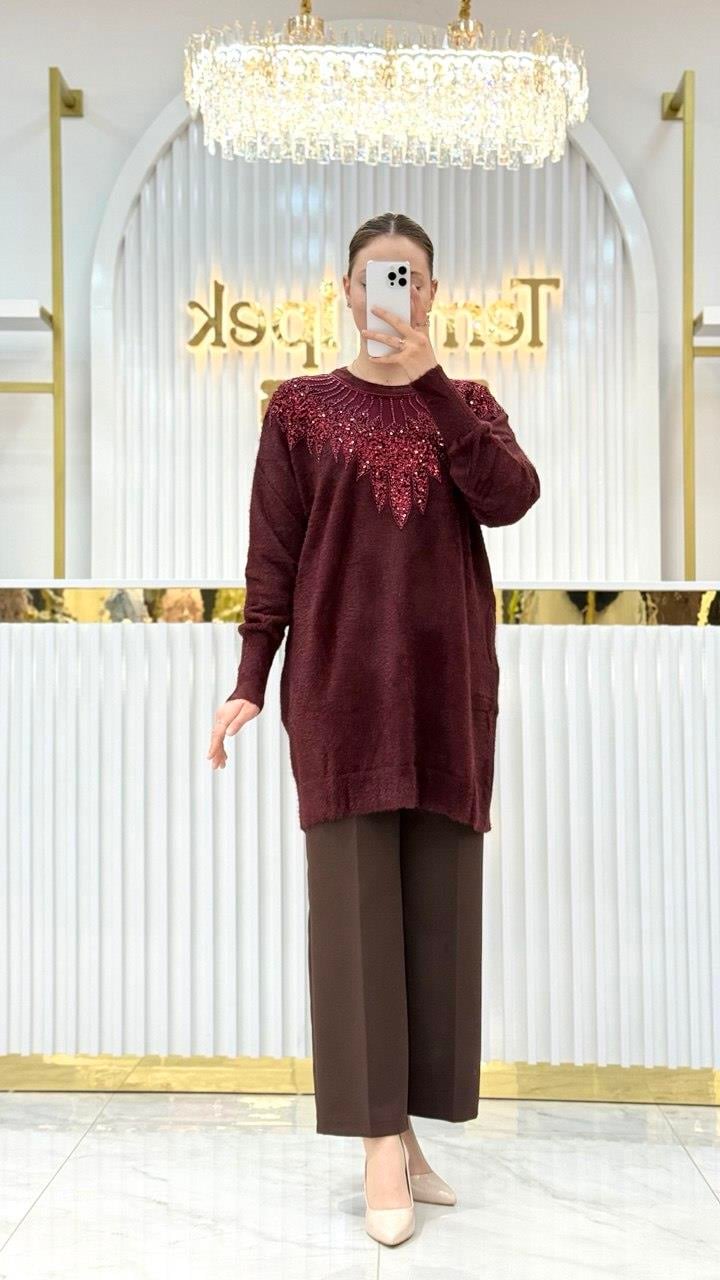 Angora Oversize Tunik 140384