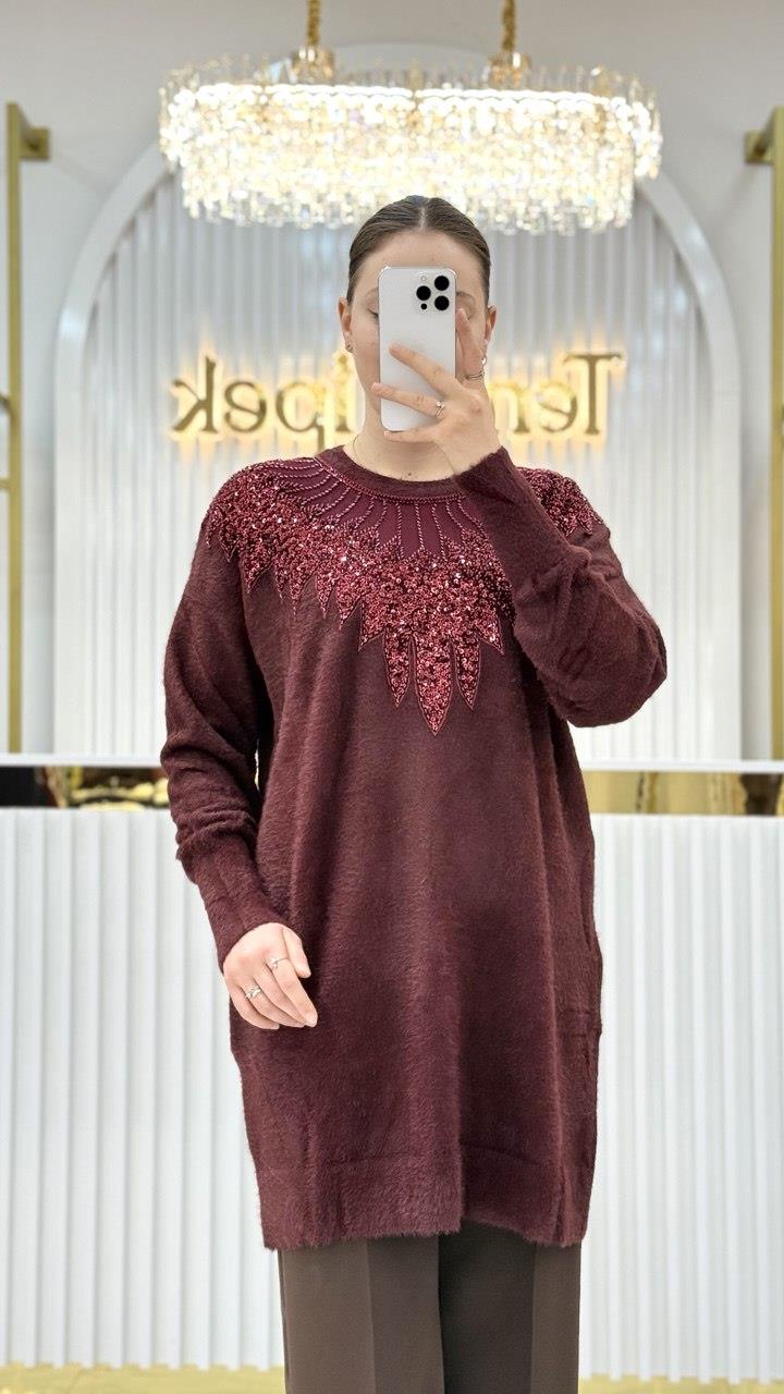 Angora Oversize Tunik 140384