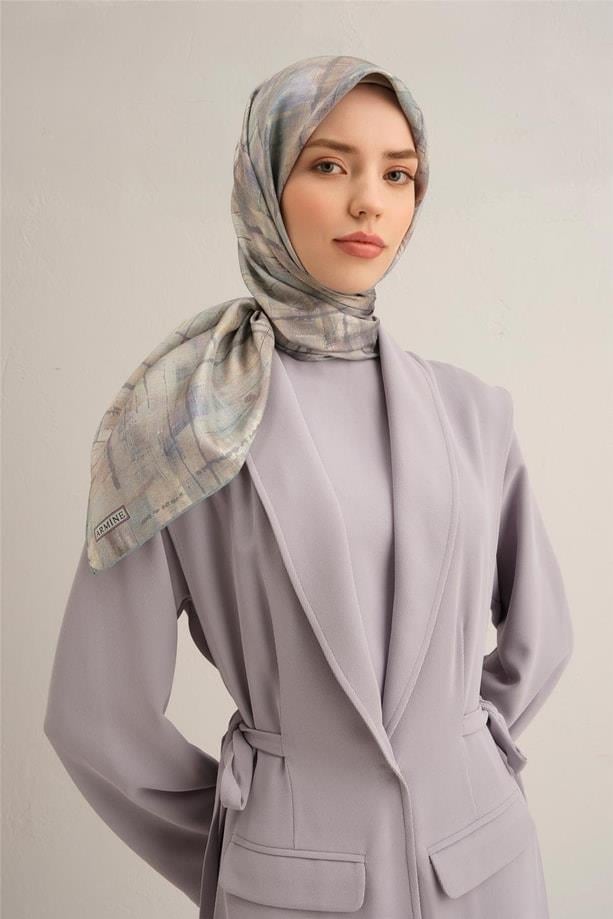 Armine - 2025 İlkbahar Yaz Sura İpek Eşarp 9339D