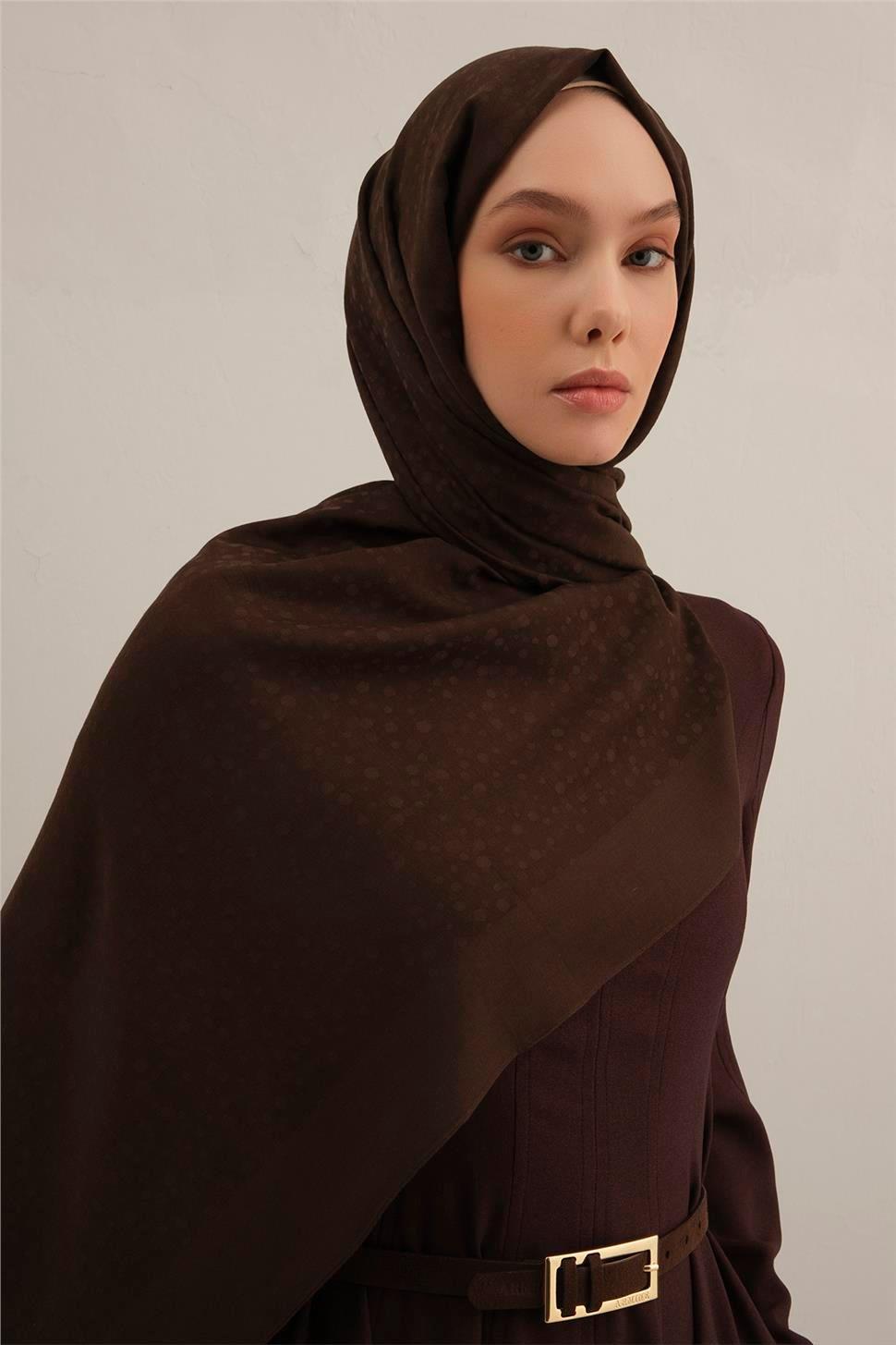 Armine - Damla Desen Bambu Cotton Şal 1 (%83 Pamuk %17 Bambu) S00OA0444424