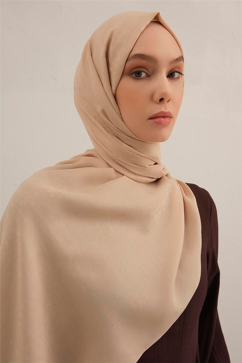Armine - Damla Desen Bambu Cotton Şal 1 (%83 Pamuk %17 Bambu) S00OA0444424