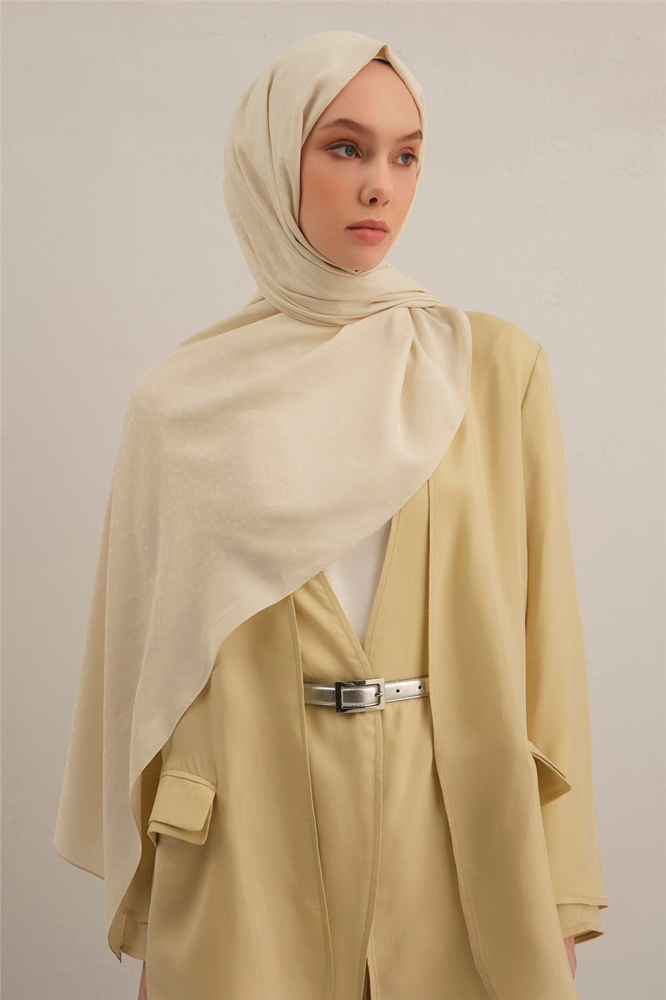Armine - Damla Desen Bambu Cotton Şal 1 (%83 Pamuk %17 Bambu) S00OA0444424