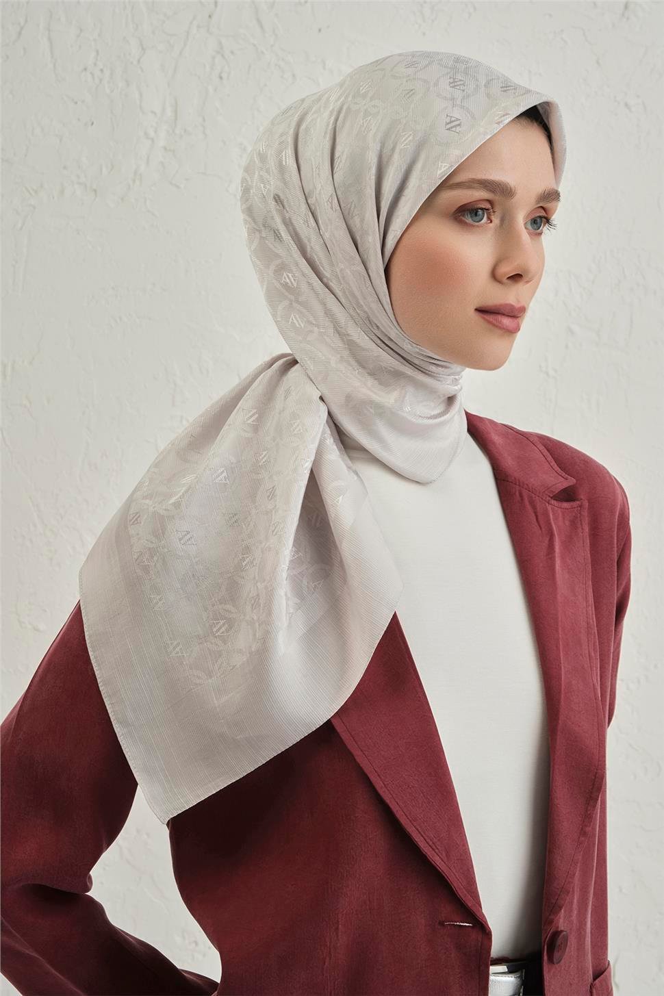 Armine - Floş Pamuk Eşarp 1 (%33 Pamuk %67 Floş) S00OA0444444