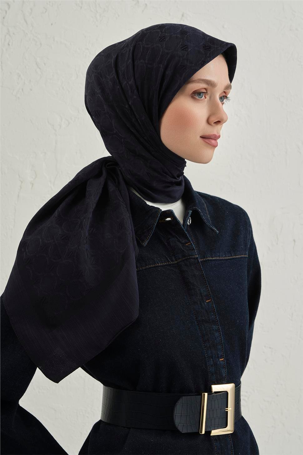 Armine - Floş Pamuk Eşarp 1 (%33 Pamuk %67 Floş) S00OA0444444