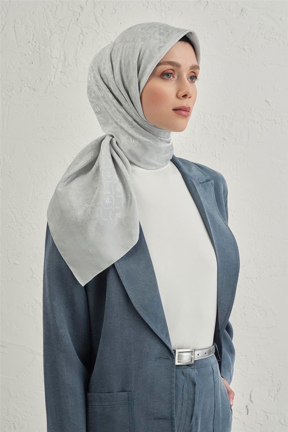 Armine - Floş Pamuk Eşarp 1 (%33 Pamuk %67 Floş) S00OA0444444