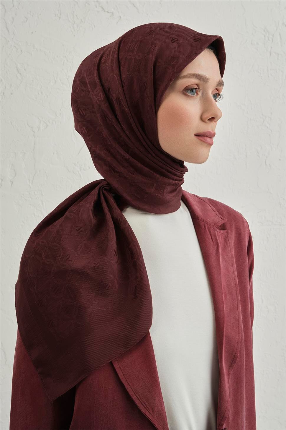 Armine - Floş Pamuk Eşarp 1 (%33 Pamuk %67 Floş) S00OA0444444