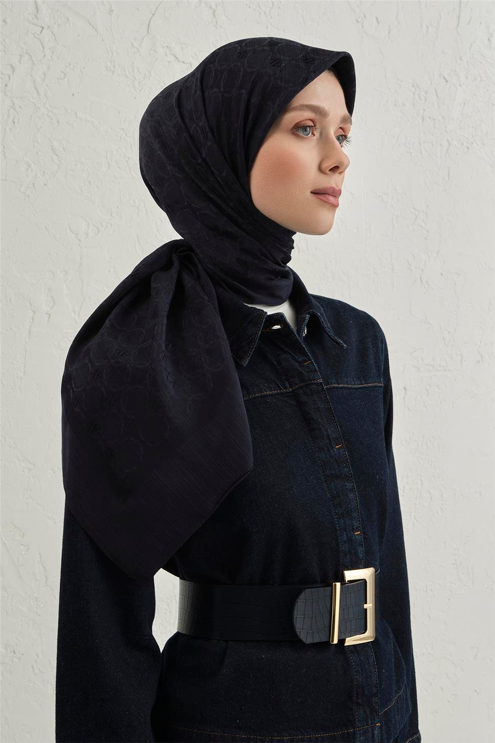 Armine - Floş Pamuk Eşarp 1 (%33 Pamuk %67 Floş) S00OA0444444