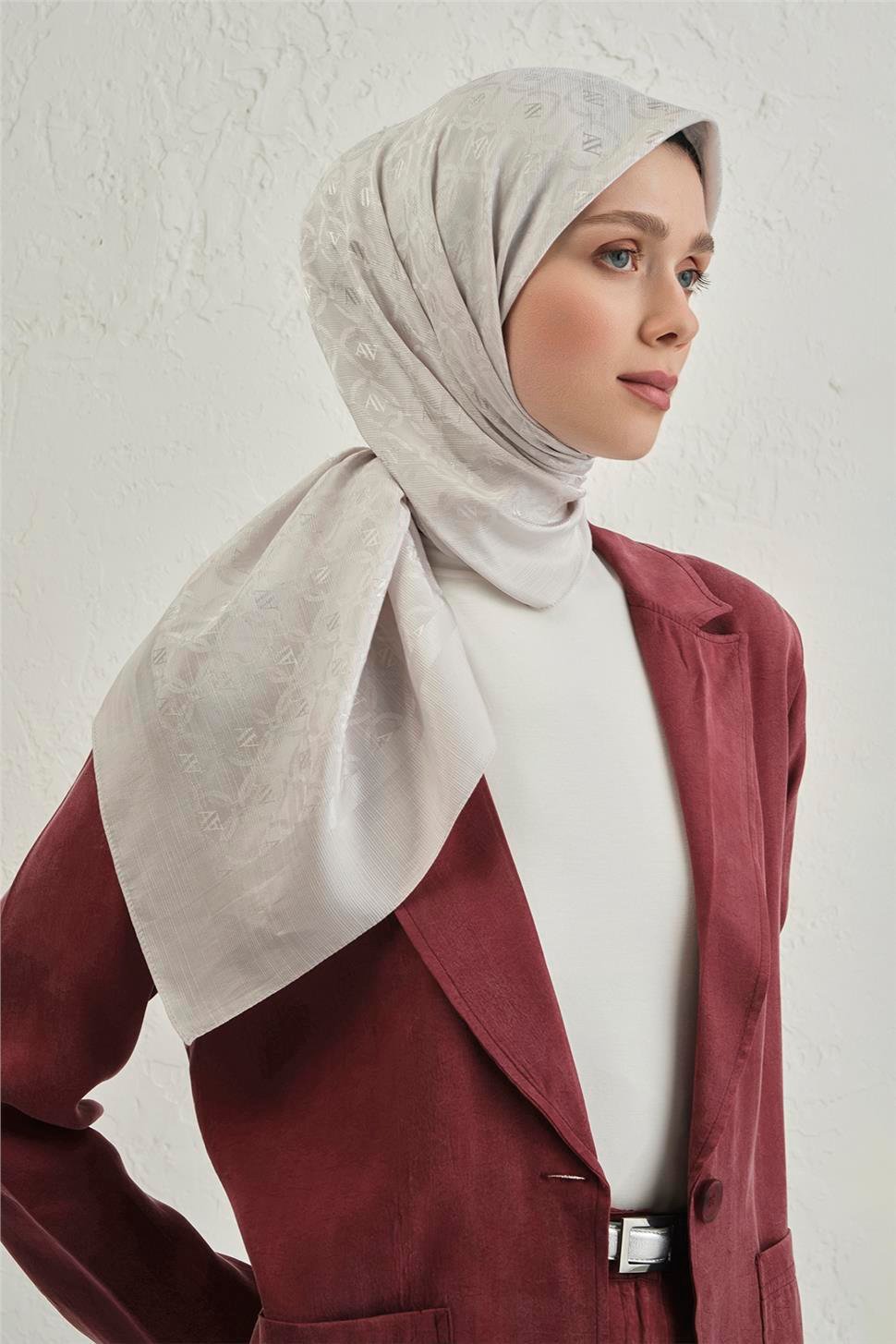 Armine - Floş Pamuk Eşarp 1 (%33 Pamuk %67 Floş) S00OA0444444