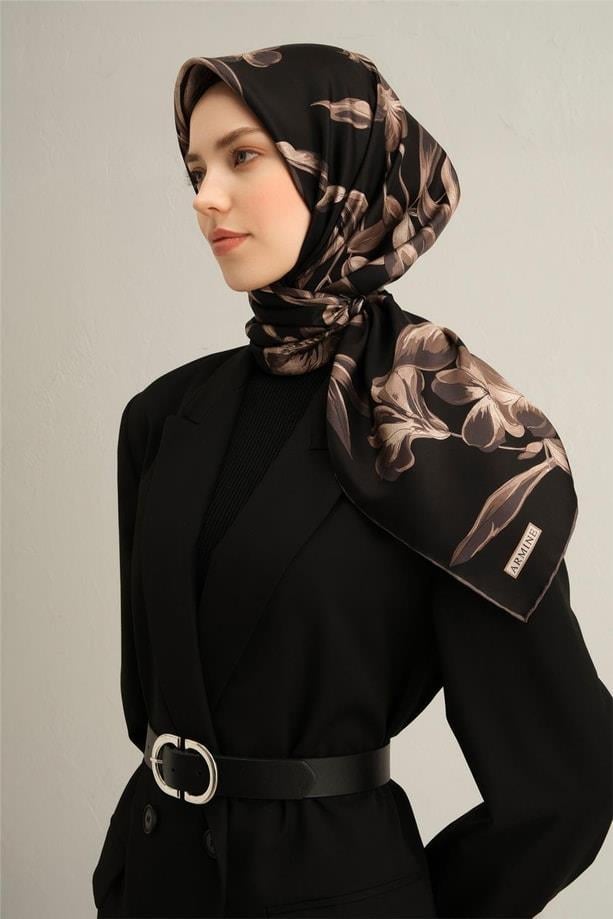 Armine - İlkbahar Yaz Sura İpek Eşarp 9324D