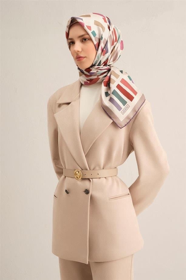 Armine - İlkbahar Yaz Sura İpek Eşarp 9341D