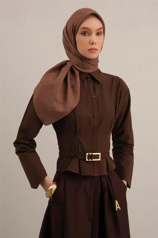 Armine - Lyocell Eşarp 1 (%40 Pamuk %60 Lyocell) E00OA0444082