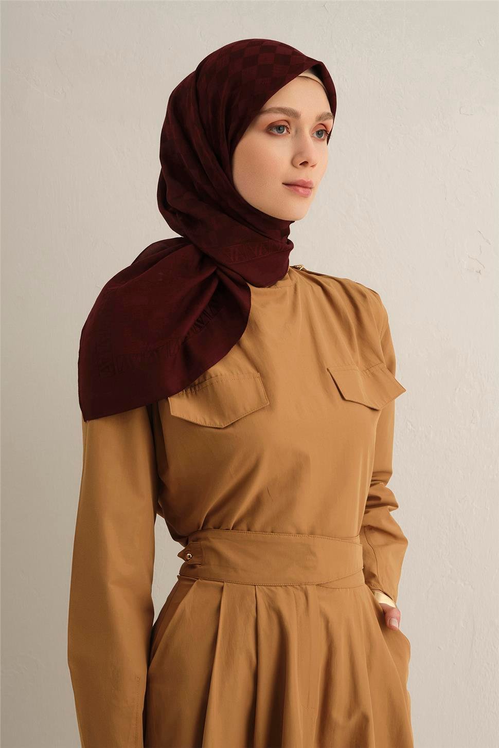 Armine - Pamora Eşarp 2 (%61 Floş %39 Pamuk) S00OA0444439