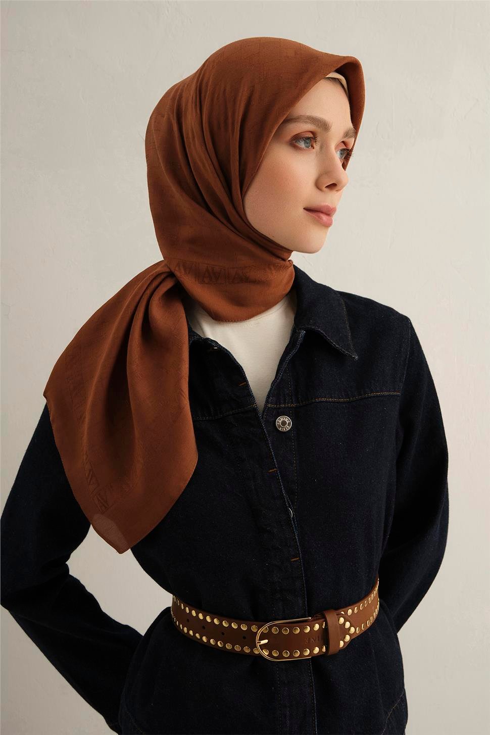 Armine - Pamora Eşarp 2 (%61 Floş %39 Pamuk) S00OA0444439