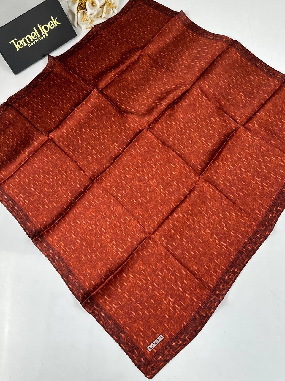Armine - Sonbahar Kış Saf Sura İpek Eşarp 9230D