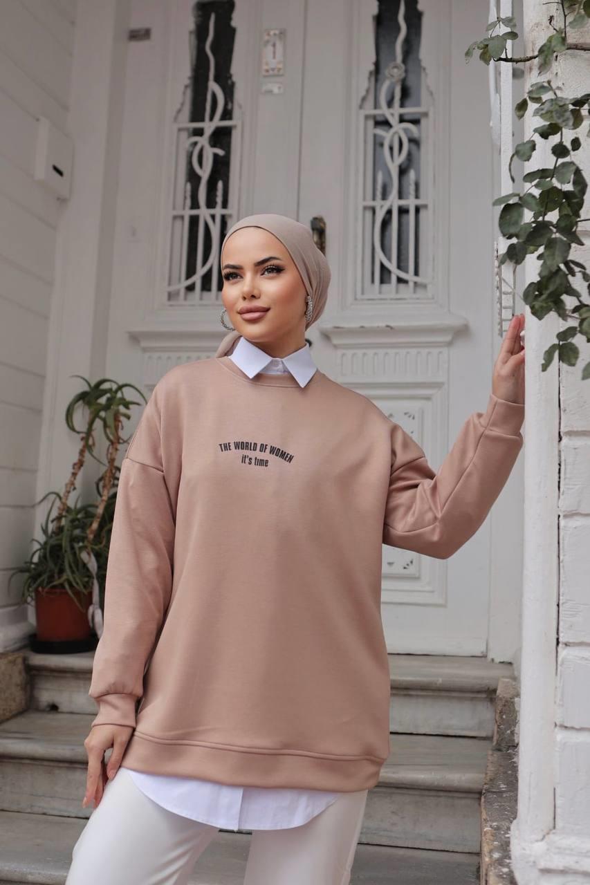 Baskılı Oversize Oysho Tunik 3014