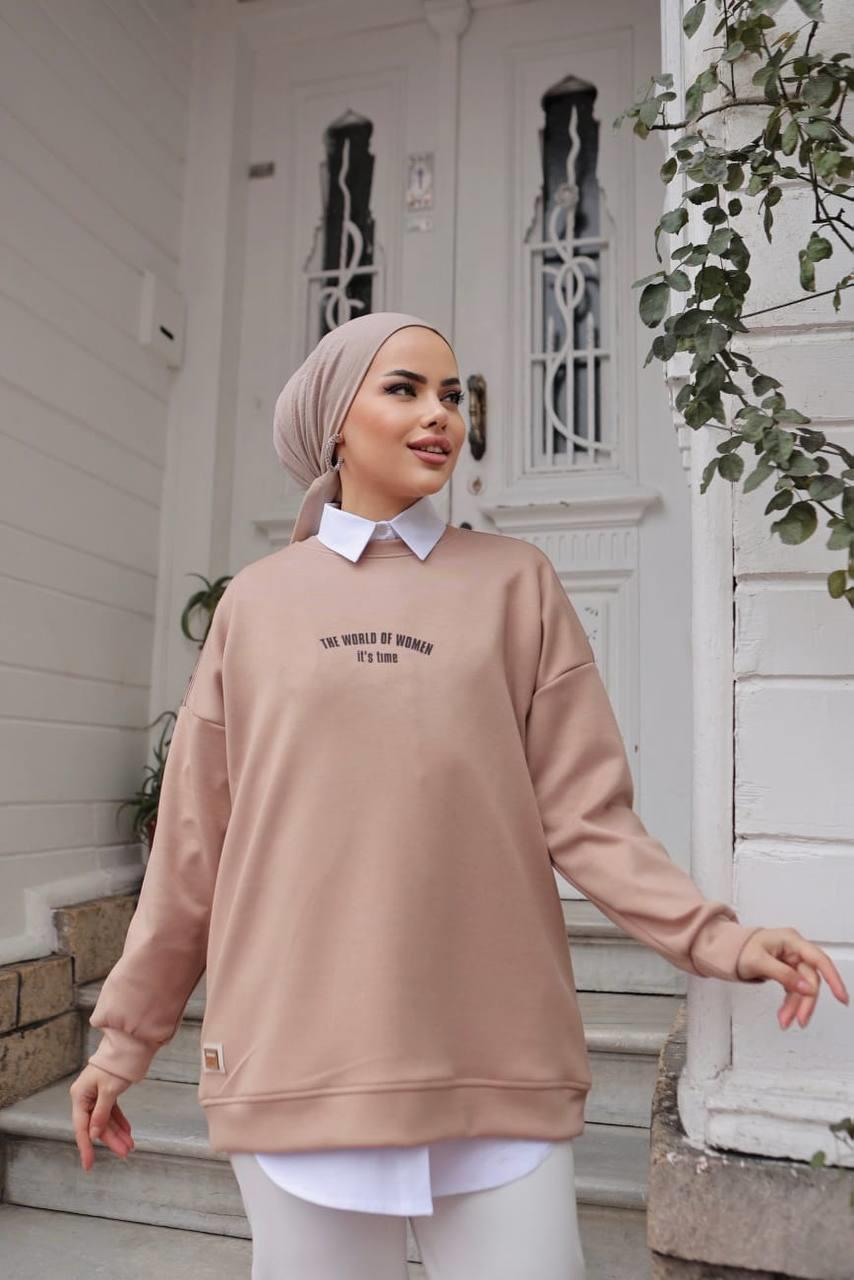 Baskılı Oversize Oysho Tunik 3014