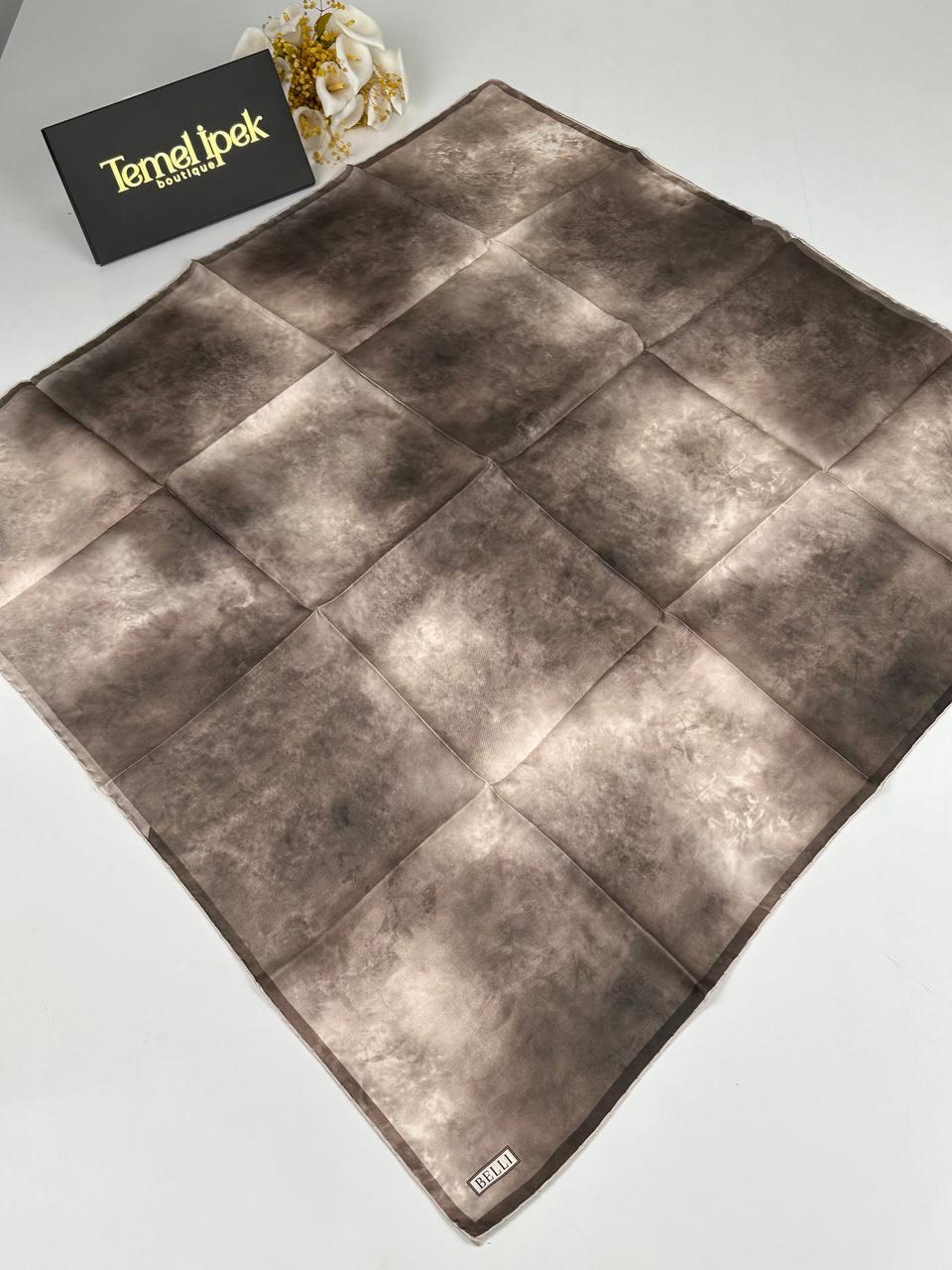 Belli - Saf Twill İpek Eşarp 4008D