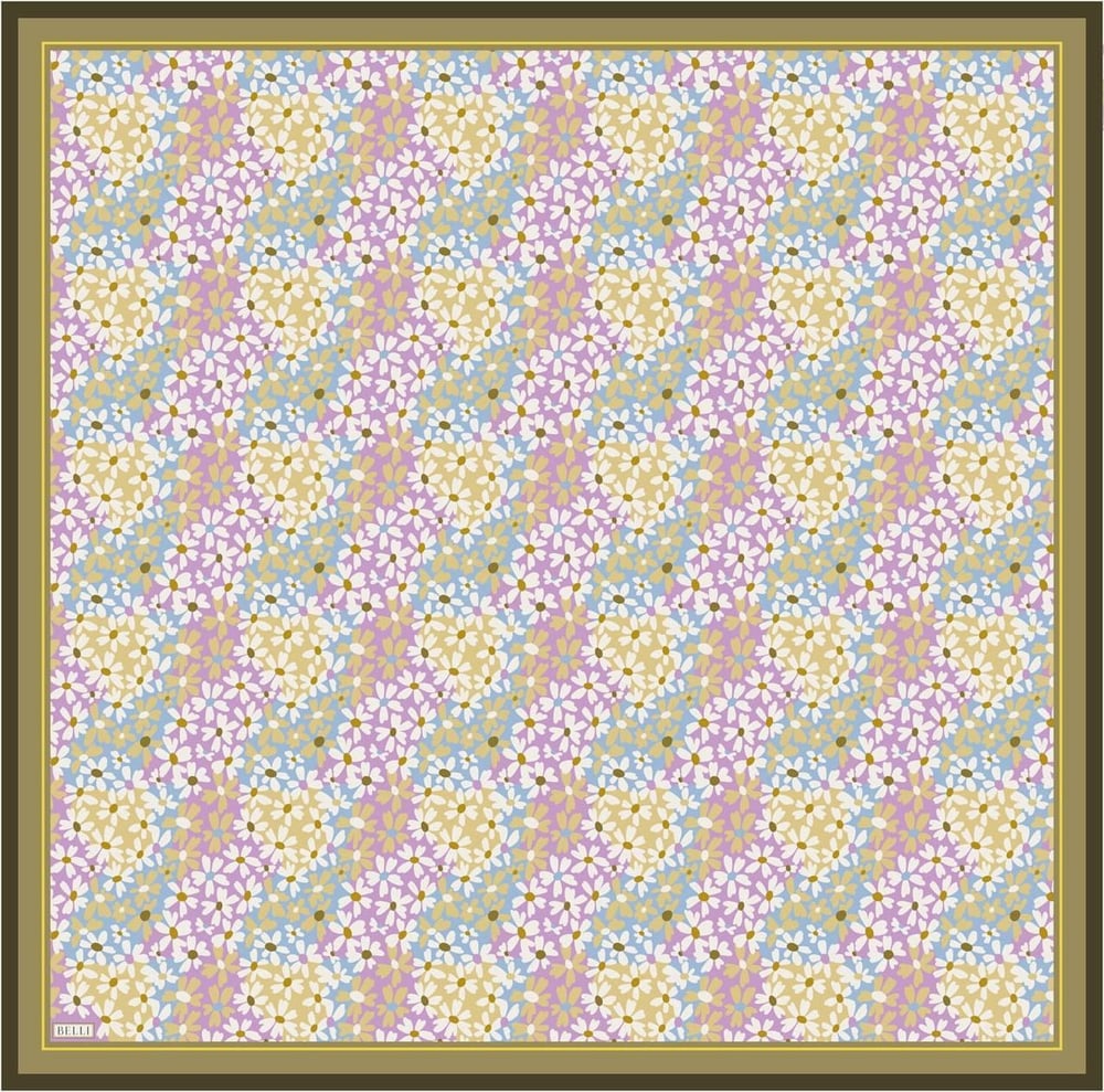Belli - Saf Twill İpek Eşarp 4013D