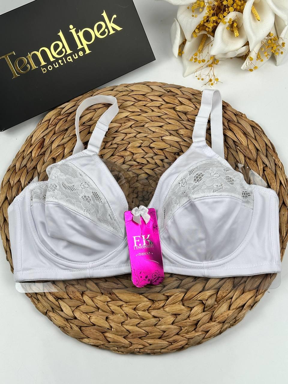 F.K. - Dantelli Balenli Toparlayıcı C Cup Sütyen 7044
