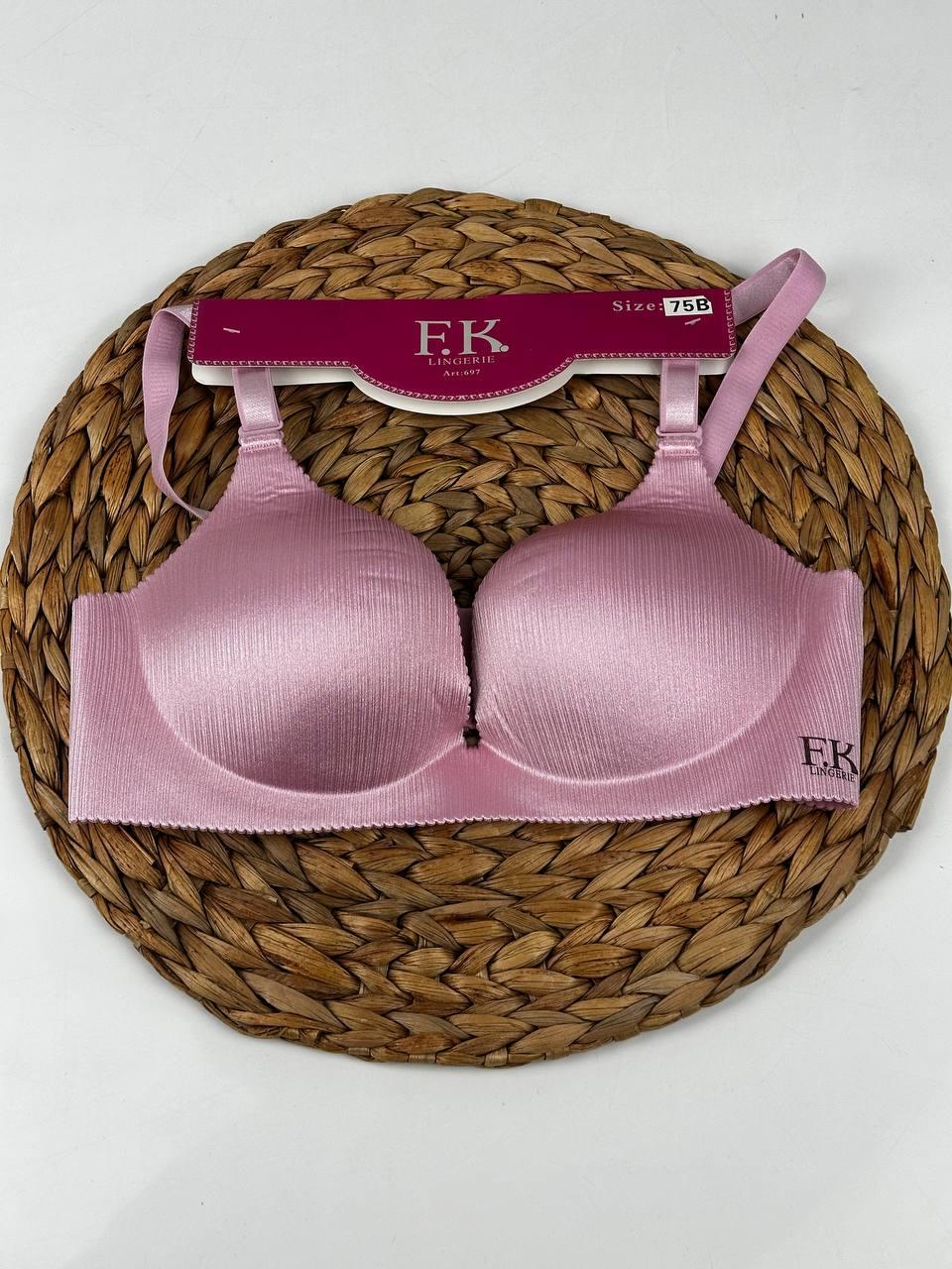 F.K. - Lazer Kesim Dolgulu Balensiz B Cup Sütyen 663