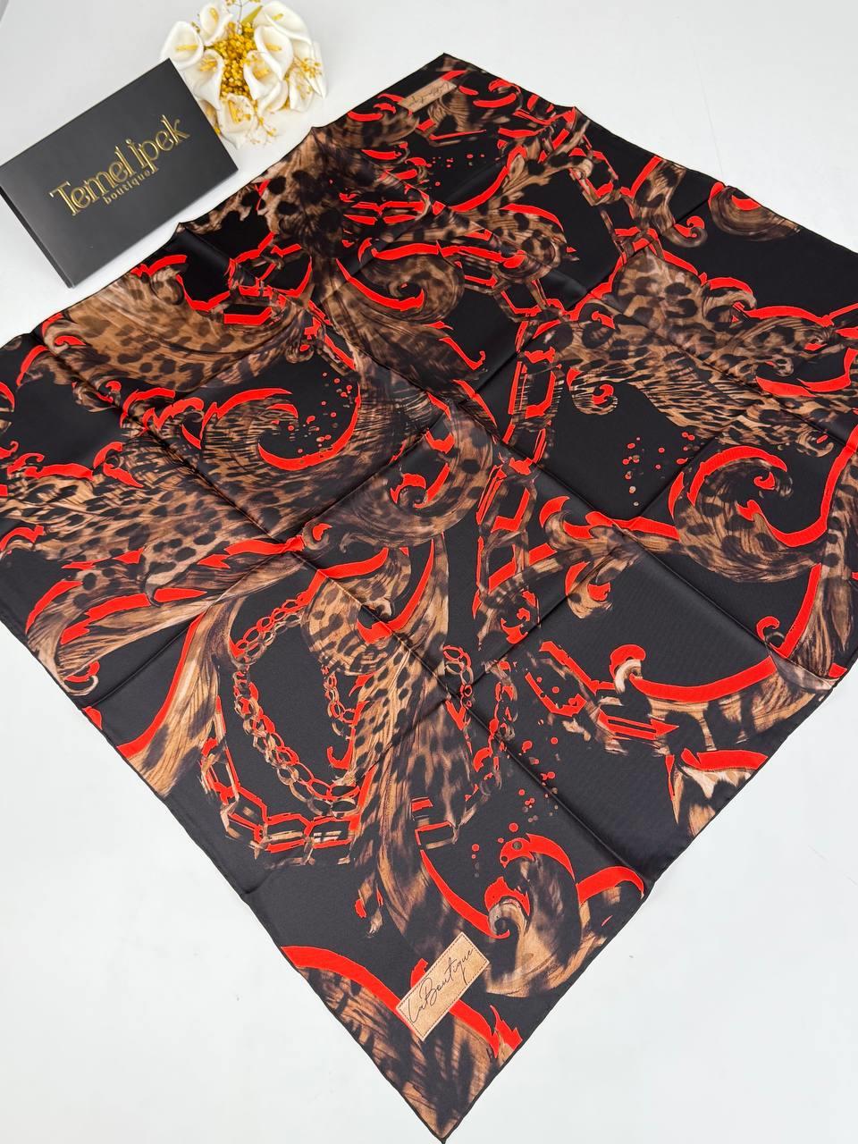 La Boutique - Sonbahar Kış Twill İpek Eşarp 2130