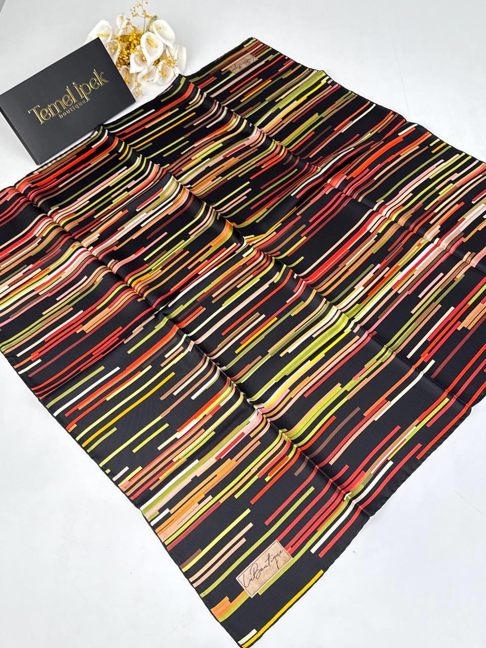 La Boutique - Sonbahar Kış Twill İpek Eşarp 2142T