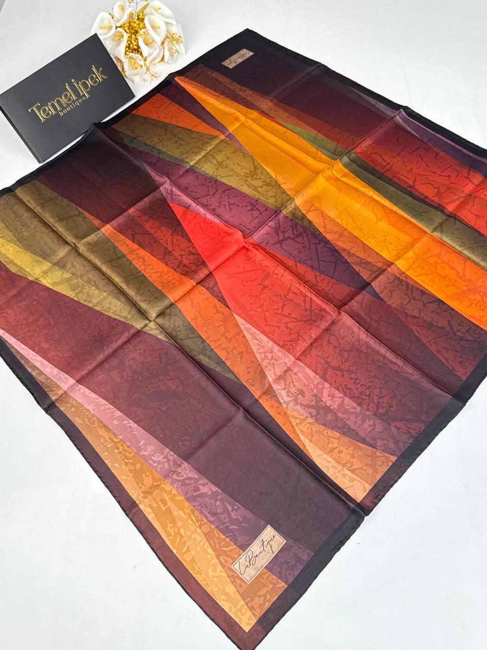 La Boutique - Sonbahar Kış Twill İpek Eşarp 2144