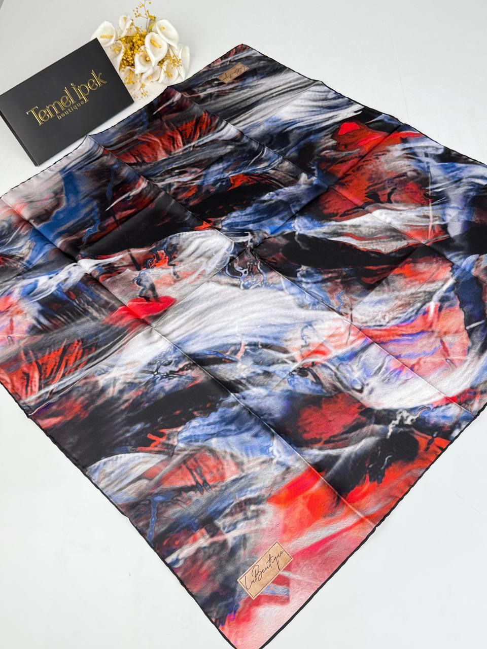 La Boutique - Sonbahar Kış Twill İpek Eşarp 2143