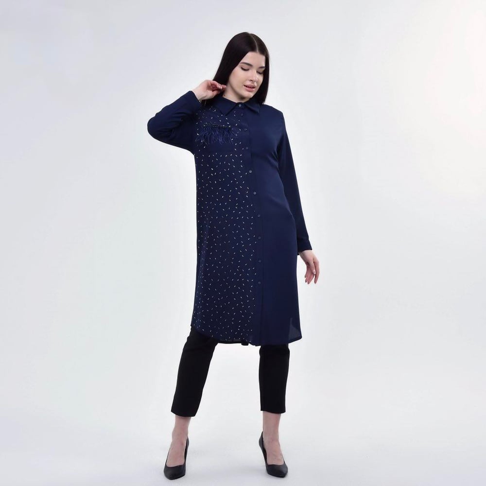 Lacivert Tunik 00219