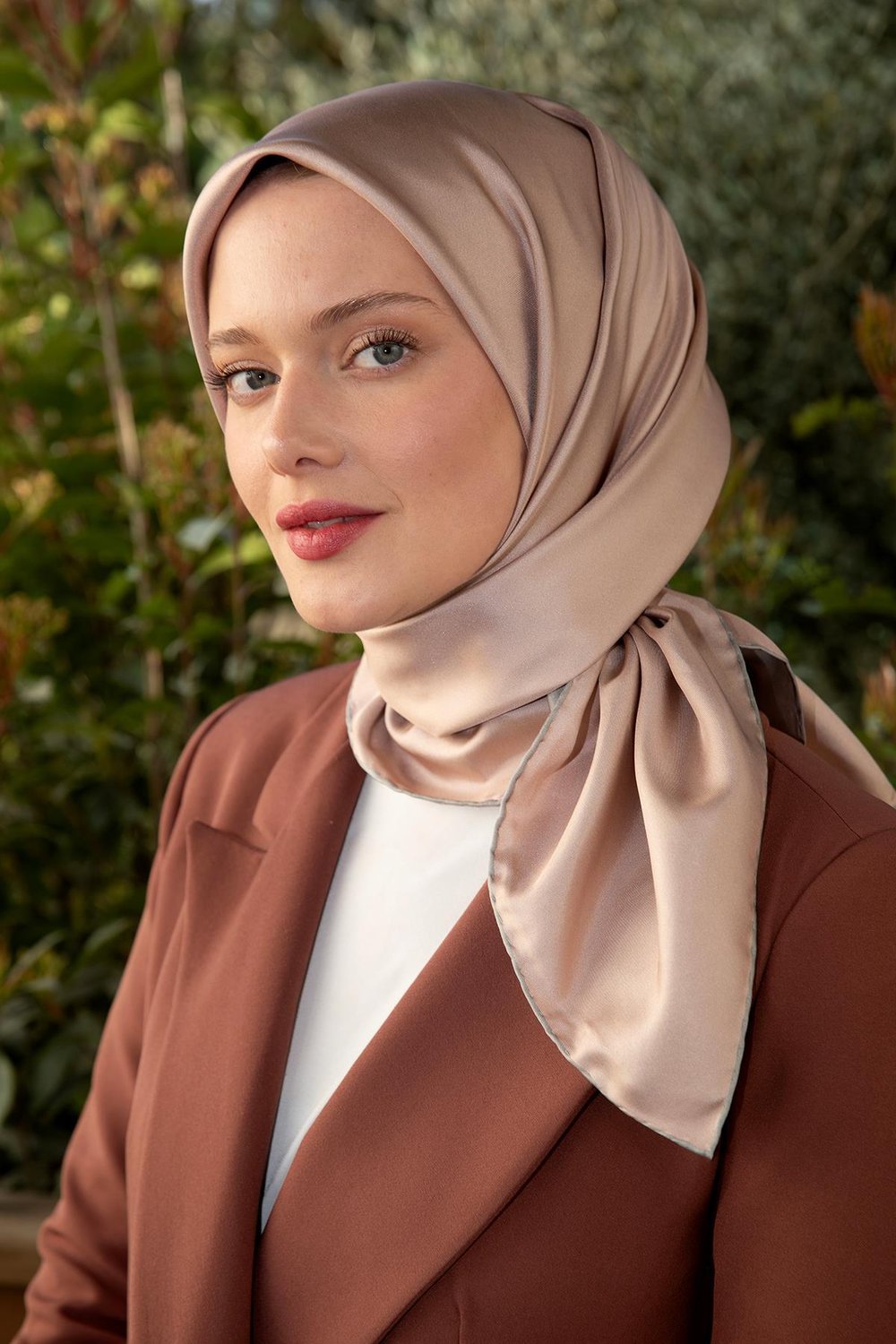 Levidor - Çift Taraflı Twill İpek Eşarp 11869
