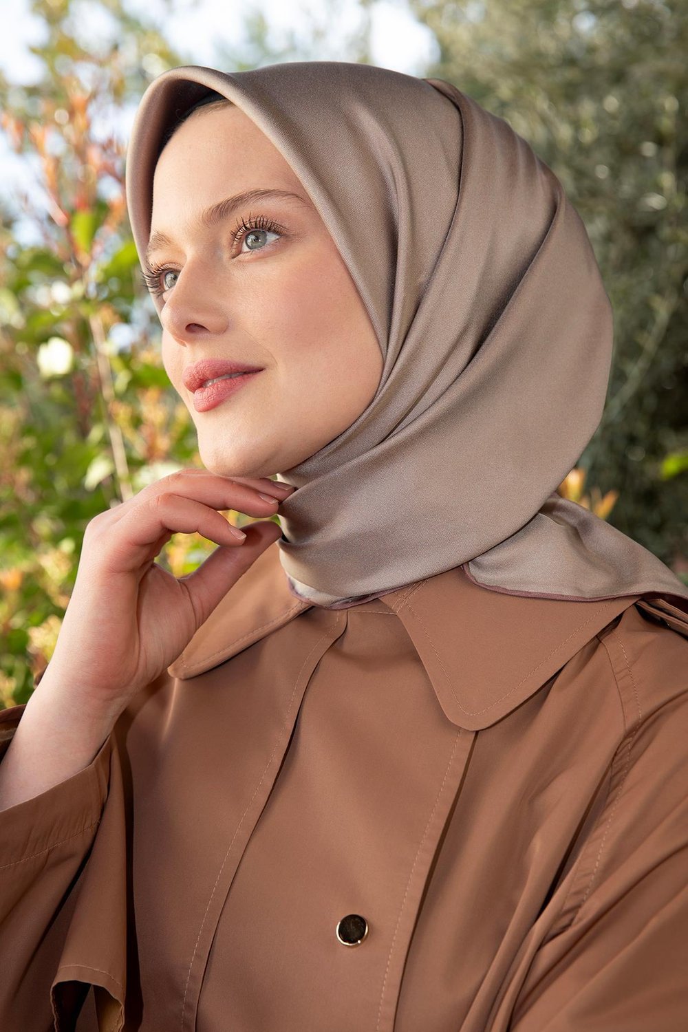 Levidor - Çift Taraflı Twill İpek Eşarp 11869