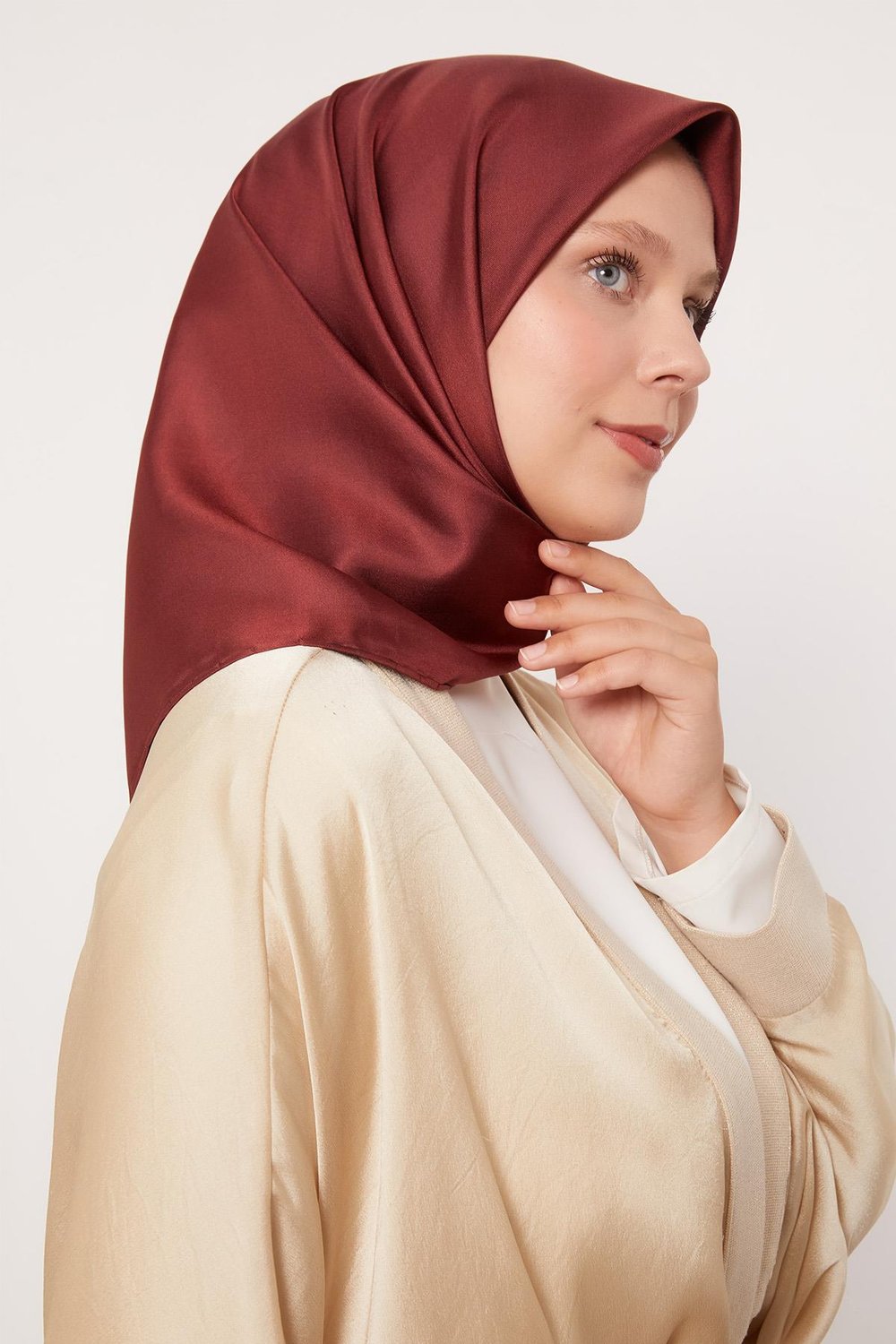 Levidor - Çift Taraflı Twill İpek Eşarp 11869