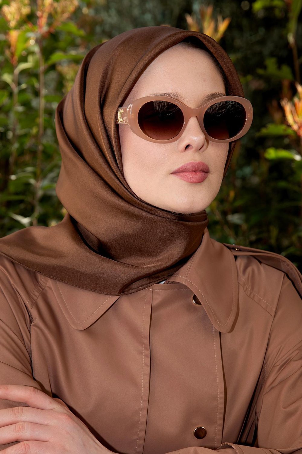 Levidor - Çift Taraflı Twill İpek Eşarp 11869
