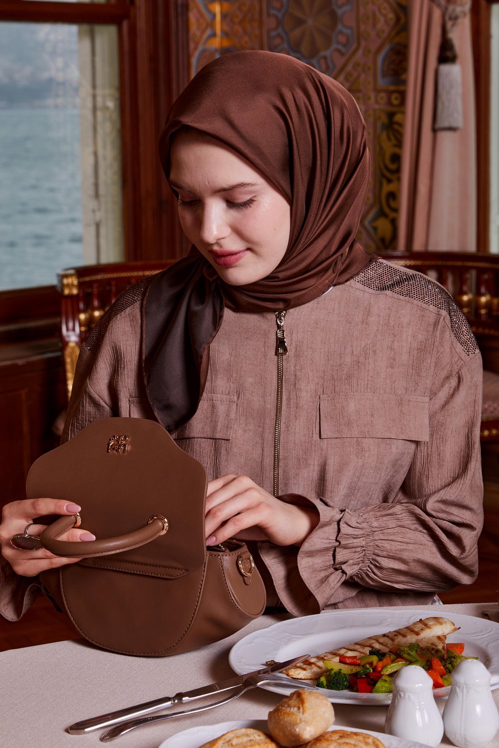 Levidor - Çift Taraflı Twill İpek Eşarp 11869