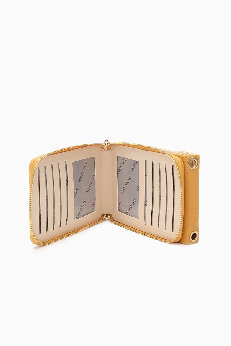 Levidor - Monogram Baskılı Cüzdan Çanta LVSS2291007